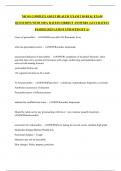 NR 341 COMPLEX ADULT HEALTH  EXAM 2 50 REAL EXAM QUESTIONS WITH 100&percnt; RATED CORRECT ANSWERS &lpar;ACCURATELY PASSED&rpar; 2025 LATEST UPDATED GET A&plus;