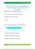 USNSCC PO2 Test Prep Questions and  Correct Detailed Answers &lpar;Verified  Answers&rpar; 