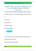 USNSCC PO1 test study set Questions and  Correct Detailed Answers &lpar;Verified  Answers&rpar;