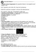 CSCI-420 Midterm questions and answers&period;