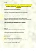 NSG500 2025 UPDATED EXAM WITH MOST TESTED QUESTIONS AND ANSWERS &vert; GRADED A&plus; &vert; ASSURED SUCCESS WITH DETAILED RATIONALES