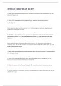 webce insurance exam&period; 55 Questions and answers 