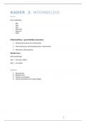 KADER 2 - kwaliteitsvol wonen &lpar;jaar 1 - sem 2&rpar;