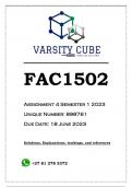  FAC1502 Assignment 4 Semester 1 2023 (898761) - DUE 18 June 2023