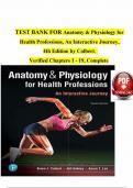 Anatomy & Physiology for Health Professions&comma; 4e &lpar;Colbert&rpar; LATEST UPDATE&excl;&excl;&excl;