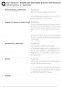 Nurs 242 Exam 1 Tested &lpar;Latest 2025 &sol; 2026&rpar; Questions with Revised Rationalized Answers&comma; &lpar;A&plus; Guarantee&rpar;