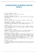 INTERNATIONAL BUSINESS 4344