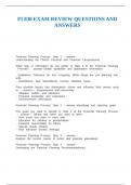 FI 830 EXAM REVIEW QUESTIONS AND ANSWERS&period;