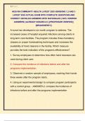 HESI RN COMMUNITY HEALTH LATEST 2025 VERSIONS 1&comma;2 AND 3  LATEST 2025 ACTUAL EXAM WITH COMPLETE QUESTIONS AND  CORRECT DETAILED ANSWERS WITH RATIONALES &lpar;100&percnt; VERIFIED  ANSWERS&rpar; &vert;ALREADY GRADED A&plus;&vert; &vert;&vert;PROFESSOR VERIFIED&vert;&vert;  &vert;&vert;BRANDNEW&excl;&excl;&excl;&vert;&vert; 
