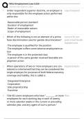 WGU Employment Law C233