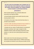 WGU D001 OBJECTIVE ASSESSMENT FINAL EXAM&sol;WGU D001 OA  EXAM LATEST 2025 ACTUAL EXAM WITH COMPLETE QUESTIONS  AND CORRECT DETAILED ANSWERS &lpar;100&percnt; VERIFIED ANSWERS&rpar;  &vert;ALREADY GRADED A&plus;&vert; &vert;&vert;PROFESSOR VERIFIED&vert;&vert;   &vert;&vert;BRANDNEW&excl;&excl;&excl;&vert;&vert; 
