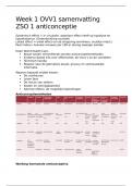 Week 1 OVV1 samenvatting &lpar;alles colleges ZSO's en boeken&rpar;