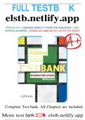 Test bank For Essentials of Organizational Behavior&comma; 14e &lpar;Robbins&sol;Judge&rpar;