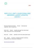 NUR 1211 UNIT 4 QUESTIONS AND ANSWERS LATEST UPDATES &lpar;2025&rpar;&excl;&excl;