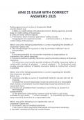 AINS 101PREP BUNDLED EXAMS  WITH CORRECT ANSWERS 2025