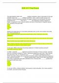 SOC 411 Final Exam &vert; Questions with 100&percnt; Correct Answers