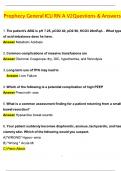 Prophecy General ICU RN A V2 Updated 2025 Actual with Questions & Answers &lpar;Latest 2025 &sol; 2026 Update&rpar; 100&percnt; Guarantee Pass &lpar;Verified Answers&rpar;