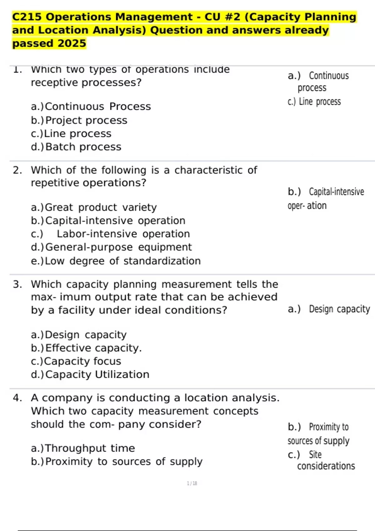 OPERATIONS MANAGEMENT C215 visual data 6