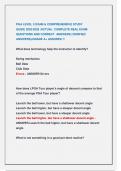 PGA LEVEL 3 EXAM & COMPREHENSIVE STUDY  GUIDE 2025&sol;2026 &sol;ACTUAL COMPLETE REAL EXAM  QUESTIONS AND CORRECT ANSWERS &lpar;VERIFIED  ANSWERS&rpar;&sol;GRADE A&plus; ASSURED &excl;&excl;
