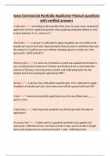 Iowa Commercial Pesticide Applicator Manual questions with verified answers