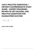 ANCC PRACTICE QUESTIONS &sol; NEWEST COMPREHENSIVE STUDY GUIDE &ndash; EXPERT STRATEGIES&comma; REVIEW OF KEY QUIZZES&comma; AND PRACTICE QUESTIONS FOR GUARANTEED SUCCESS