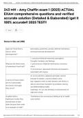 243 MH - Amy Chaffin exam 1 &lpar;2025&rpar; ACTUAL EXAM comprehensive questions and verified accurate solution &lpar;Detailed & Elaborated&rpar; &vert;get it 100&percnt; accurate&excl;&excl; 2025 TEST&excl;&excl;