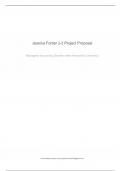 Jessica Fortier 2-2 Project Proposal 2025&sol;score 100&percnt;
