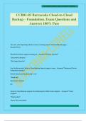 CCB01-03 Barracuda Cloud-to-Cloud Backup &ndash; Foundation&period; Exam Questions and Answers 100&percnt; Pass