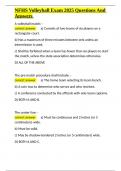 NFHS Volleyball Exam 2025 Questions And Answers&period;docx