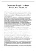 samenvatting Donkere kamer van Damocles 