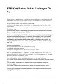 ESRI Certification Guide&colon; Challenges Ch&period; 4-7 &lpar;2025&sol;2026 NEWEST UPDATE&rpar; COMPLETE QUESTIONS AND VERIFIED ANSWERS ALREADY GRADED A&plus;&excl;&excl;