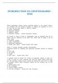 INTRODUCTION TO CRYPTOGRAPH1