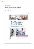 Test Bank - Massage Therapy-Principles and Practice&comma; 7th Edition &lpar;Salvo&comma; 2025&rpar;&comma; Chapter 1-30 &vert; All Chapters