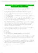 504 Final Review Questions and answers