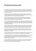 PN Adult Medical Surgical Exams &lpar;2025&sol;2026 NEWEST UPDATE&rpar; COMPLETE QUESTIONS AND VERIFIED ANSWERS ALREADY GRADED A&plus;&excl;&excl; &lpar;ALL BUNDLED HERE&excl;&excl;&excl;&rpar;