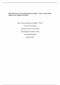 WGU D566 Task 1 and 2 Bundle with complete solutions
