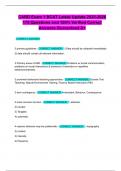 CARD Exam 1 BCAT Latest Update 2025-2026 175 Questions and 100&percnt; Verified Correct Answers Guaranteed A&plus;