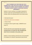 2025 ATI PHARMACOLOGY PROCTORED NGN &sol; RN ATI  PHARMACOLOGY LATEST 2025 ACTUAL EXAM WITH COMPLETE 70  QUESTIONS AND CORRECT DETAILED ANSWERS &lpar;100&percnt; VERIFIED  ANSWERS&rpar; &vert;ALREADY GRADED A&plus;&vert; &vert;&vert;PROFESSOR VERIFIED&vert;&vert;  &vert;&vert;BRANDNEW&excl;&excl;&excl;&vert;&vert;
