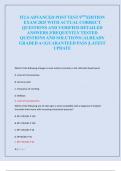 ITLS ADVANCED POST TEST 9TH EDITION  EXAM 2025 WITH ACTUAL CORRECT  QUESTIONS AND VERIFIED DETAILED  ANSWERS &vert;FREQUENTLY TESTED  QUESTIONS AND SOLUTIONS &vert;ALREADY  GRADED A&plus;&vert;GUARANTEED PASS &vert;LATEST  UPDATE