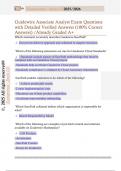 Guidewire Associate Analyst Exam Questions  with Detailed Verified Answers &lpar;100&percnt; Correct  Answers&rpar; &sol;Already Graded A&plus;