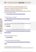 301- NC Post Licensing Questions with  Detailed Verified Answers &lpar;100&percnt; Correct  Answers&rpar; &sol;Already Graded A&plus;