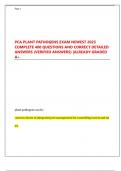 PCA PLANT PATHOGENS EXAM NEWEST 2025  COMPLETE 400 QUESTIONS AND CORRECT DETAILED  ANSWERS &lpar;VERIFIED ANSWERS&rpar; &vert;ALREADY GRADED  A&plus;