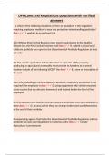 DPR Laws and Regulations questions with verified answers&period;