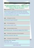 Avit 309 Comprehensive Exam 1 Guide Questions  with Detailed Verified Answers &lpar;100&percnt; Correct  Answers&rpar; &sol;Already Graded A&plus; 