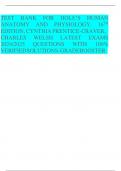 test bank for holes human anatomy and physiology 16th edition cynthia prentice craver charles welsh