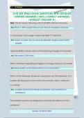 AVIT 309 FINAL EXAM QUESTIONS WITH DETAILED  VERIFIED ANSWERS &lpar;100&percnt; CORRECT ANSWERS&rpar;  &sol;ALREADY GRADED A&plus;