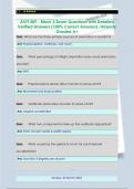 AVIT 309 - Block 2 Exam Questions with Detailed  Verified Answers &lpar;100&percnt; Correct Answers&rpar; &sol;Already  Graded A&plus;