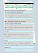 AVIT 309 - Block 3 Exam Questions with Detailed  Verified Answers &lpar;100&percnt; Correct Answers&rpar; &sol;Already  Graded A&plus;