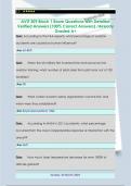 AVIT 309 Block 1 Exam Questions with Detailed  Verified Answers &lpar;100&percnt; Correct Answers&rpar; &sol;Already  Graded A&plus; 