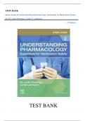 Test Bank For Understanding Pharmacology 3rd Edition by M&period; Linda Workman &comma; Linda A&period; LaCharity&vert;&vert;ISBN NO&colon;10&comma;0323793509&vert;&vert;ISBN NO&colon;13&comma;978-0323793506&vert;&vert;All Chapters Covered&vert;&vert;A&plus; Guide&period;
